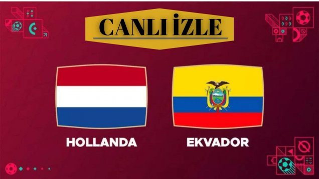 Dünya Kupası Hollanda Ekvador Canlı İzle